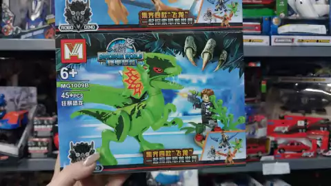 Lego dinosaurio Jurassic World + 50 piezas