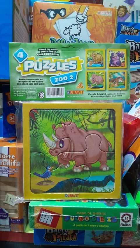 Rompecabezas EL ZOO 4 piezas Duravit - comprar online