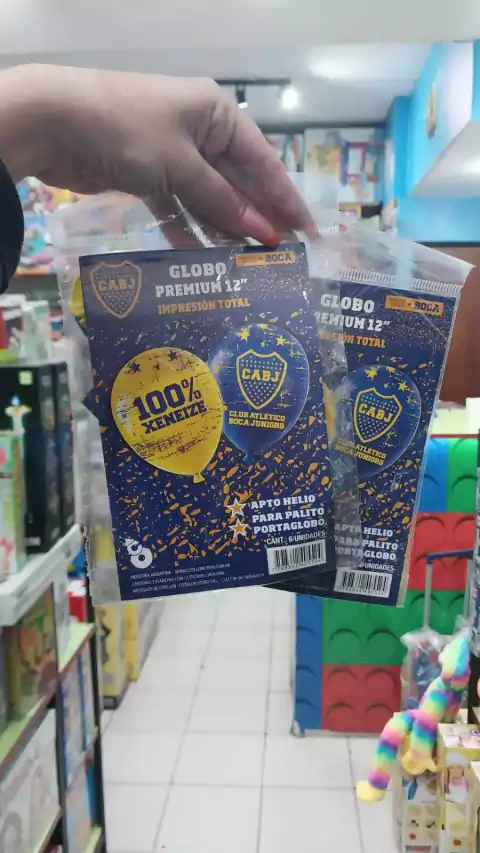 Globos premium 12 Boca Pack 6 Unidades
