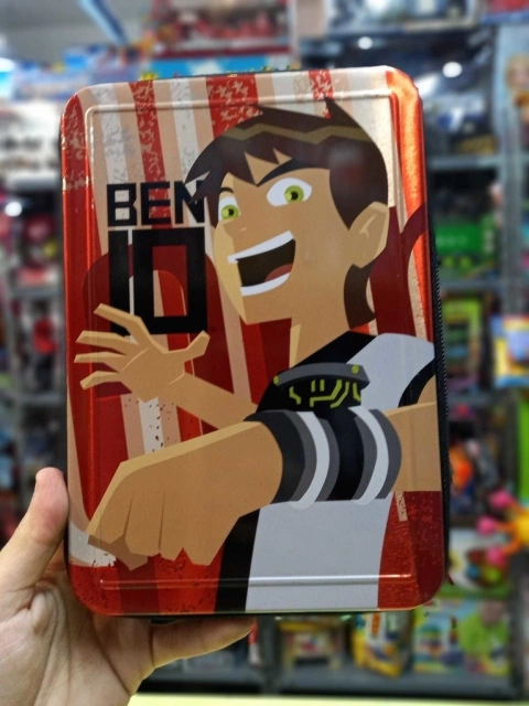 BEN 10 CARTUCHERA 1 PISO METAL Cresko SUPER SALE!