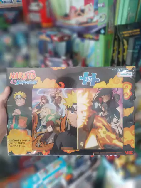Rompecabezas Naruto 240 Piezas Tapimovil | Puzzle Coleccionable Importado
