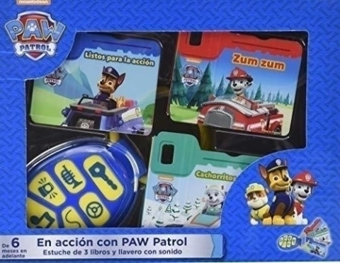 Paw Patrol Llavero Interactivo con Libro | Juguete Caffaro