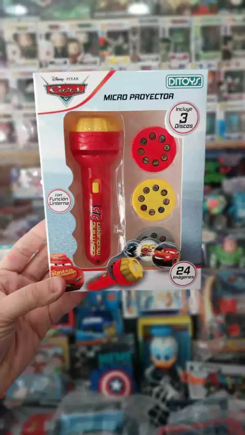 Linterna proyector Cars Ditoys