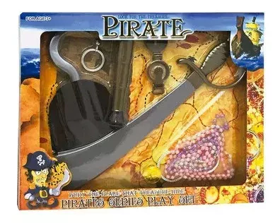 Playset de Pirata Grande | Juguete Fibro Infantil