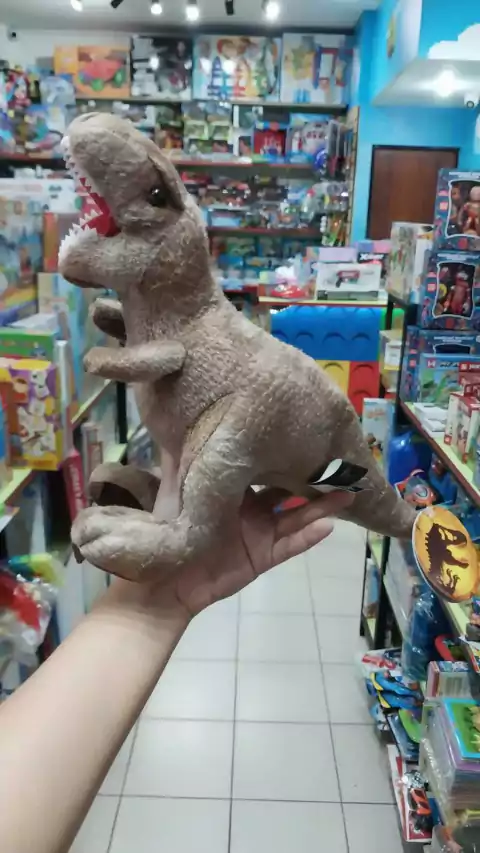 Jurassic World Peluche Dinosaurio Rex 40 cm | Juguete Phiphi Toys