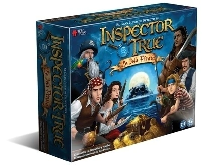Inspector True Top Toys | Juego de Mesa de Misterio y Deducción para Niños