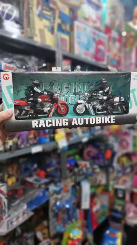 Motos x 2 Policias a friccion Sebigus