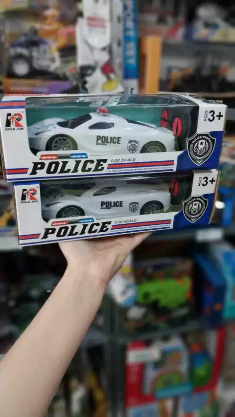 Auto Policía Lamborghini a Radio Control Escala 1:20 Sebigus | Vehículo RC Infantil