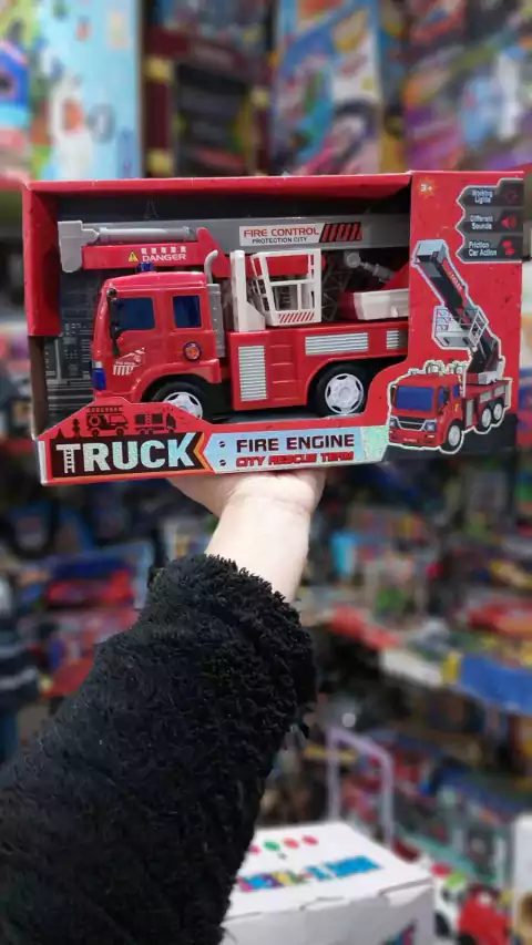 Camión de Bomberos Interactivo Sebigus | Con Luces y Sonidos para Niños