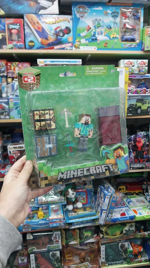 Playset Minecraft Muñeco con TNT | Figura Individual Coleccionable - comprar online