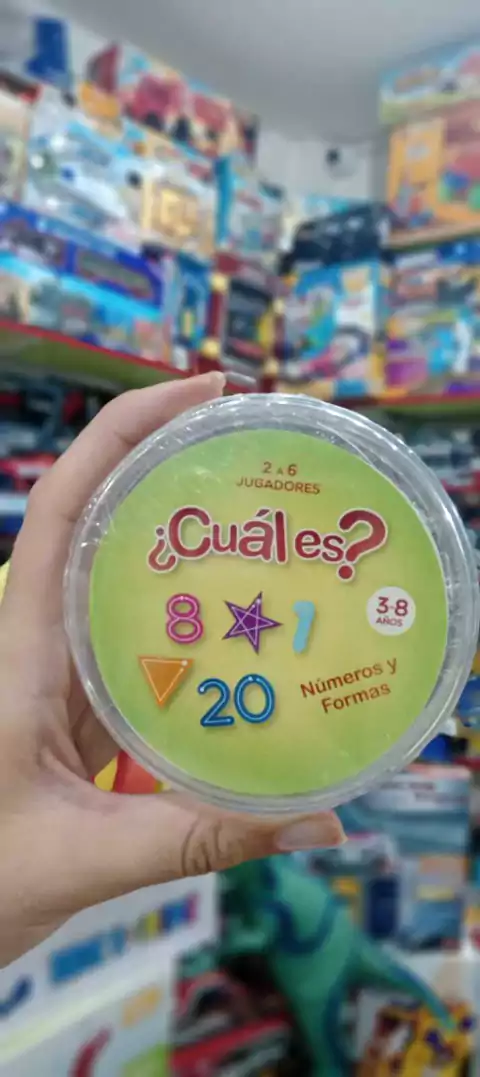 Juego ¿cual Es? Numeros y formas