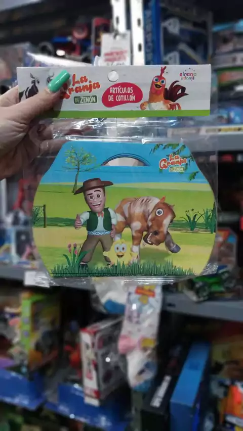 Cajita souvenier la granja de zenon pack 10 unidades