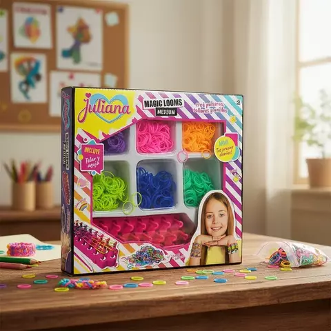 Set para Armar Pulsera Juliana Magic Looms Medium | Juego Creativo Infantil (ONLINE) - comprar online