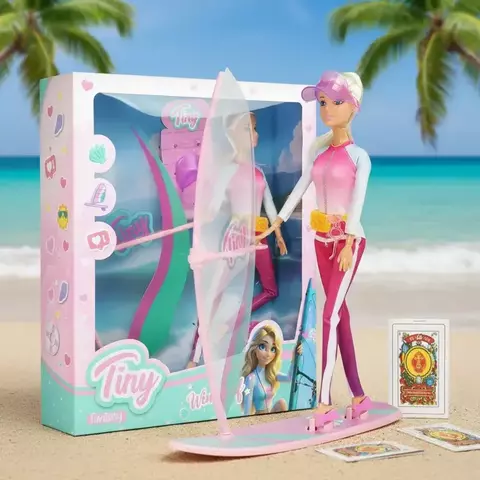 Tiny en Windsurf – Muñeca con Accesorios en Caja Visor - comprar online