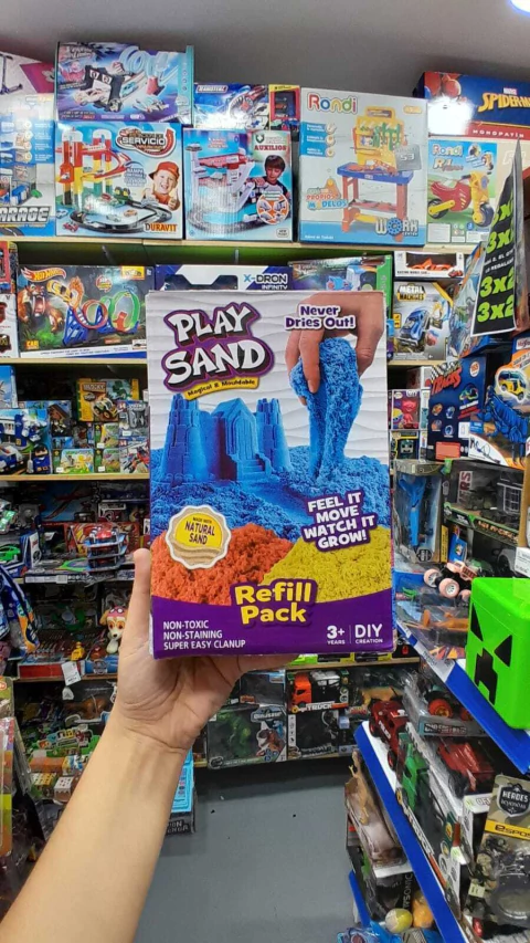 Arena kinectica Castillos importada 500 grs