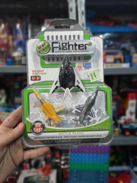 Pack x3 Aviones de Metal en Blister Sebigus – Súper Resistente y Coleccionable