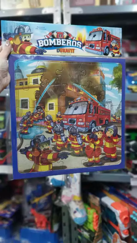 ROMPECABEZAS Bomberos 25 piezas DURAVIT