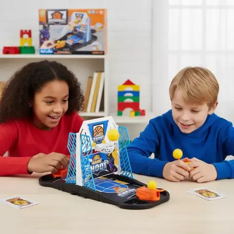 Juego de Básquet de Mesa Shoot Contest Multijugador en Caja – Diversión para Todas las Edades (Online) - comprar online
