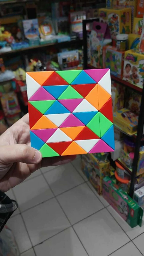 Cubo magico fidge toy magic snake bloques magneticos - comprar online