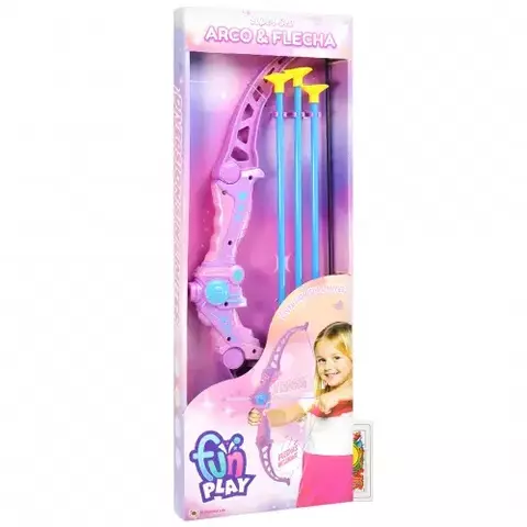 Arco y Flecha Rosa para Niñas - comprar online