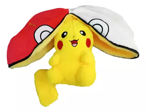 Peluche PIKACHU EN POKEBOLA IMPORTADA 20CM (online) - comprar online
