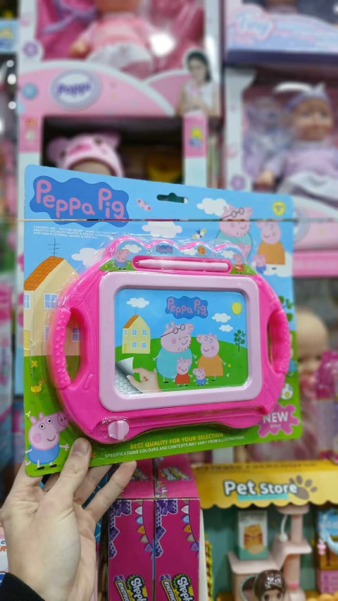 Pizarra Mágica Peppa Pig Dibuja Y Borra Sebigus - comprar online