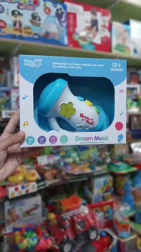 Trompeta INTERACTIVA Con luces y sonidos Sebigus