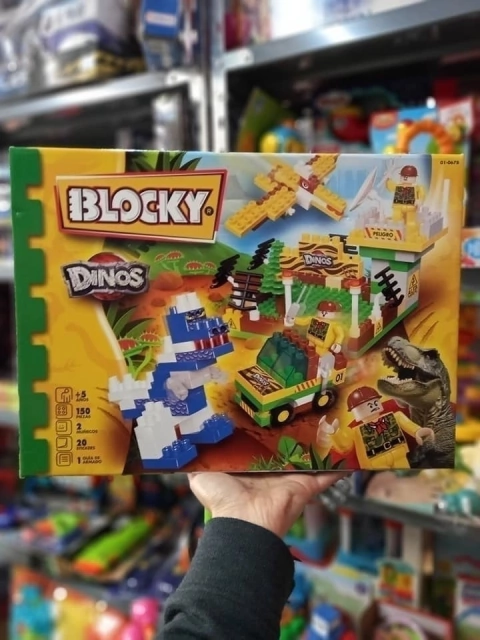 Blocky Dinosaurios 150 piezas Dimare