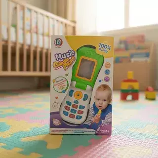 Celular para Bebé con Tapita – Juguete Didáctico de Luces y Sonidos