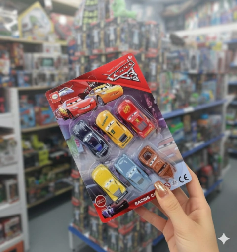 Playset autitos cars x 6 unidades (Online) - comprar online