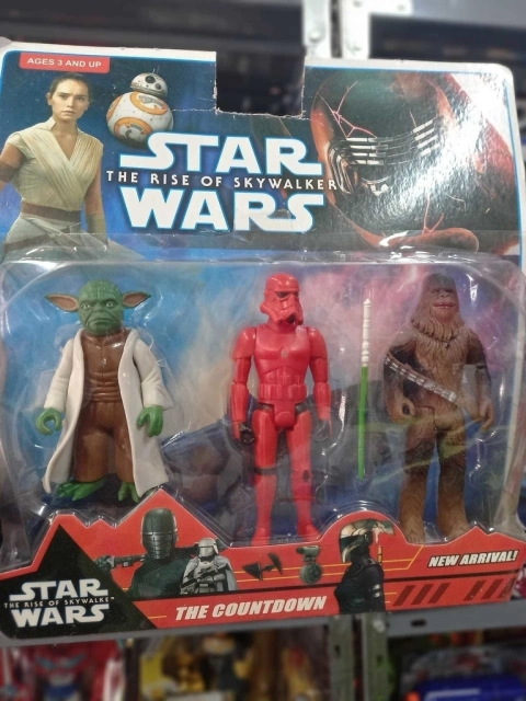 Star Wars Figuras articuladas pack 3 Unidades Plow