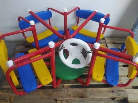 Calesita de Plaza de Caño – Juego Infantil Exterior Loriel