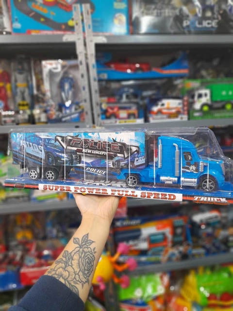 Camion de Policia Super Truck Sebigus SUPER SALE!!