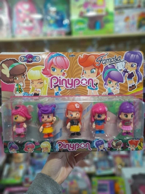 Pinypon Figuras Playset 5 Unidades Eco | Juguete Original y Coleccionable