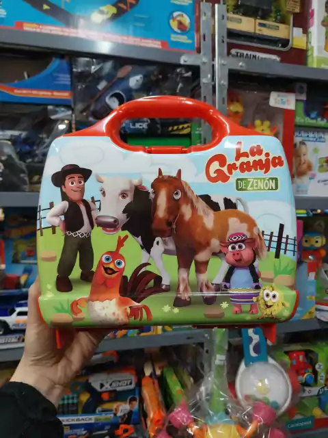 Lonchera La Granja De Zenón | Importada Escolar Infantil