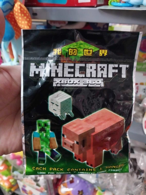 Minecraft Muñeco Sorpresa Coleccionable Original Juguete