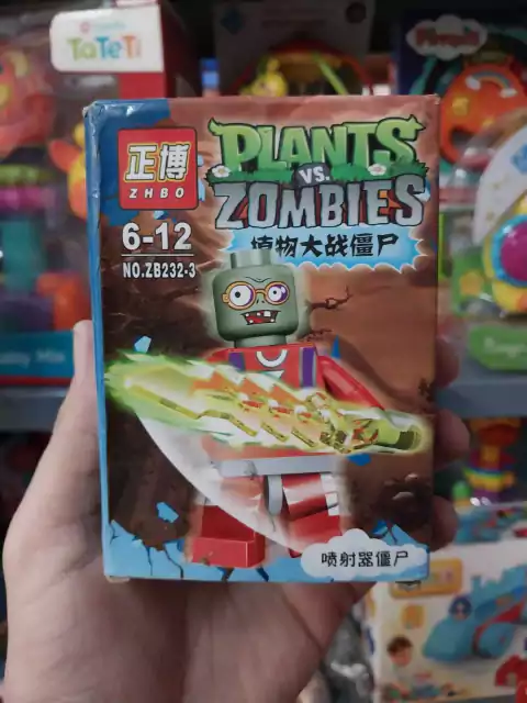 Lego Plantas vs Zombies Set Individual +15 Piezas Importado