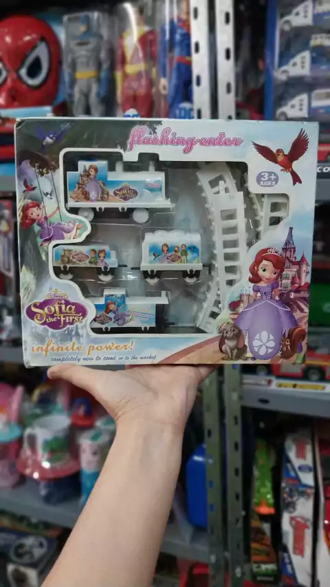 Tren Princesa Sofia con vias SEBIGUS SUPER SALE!