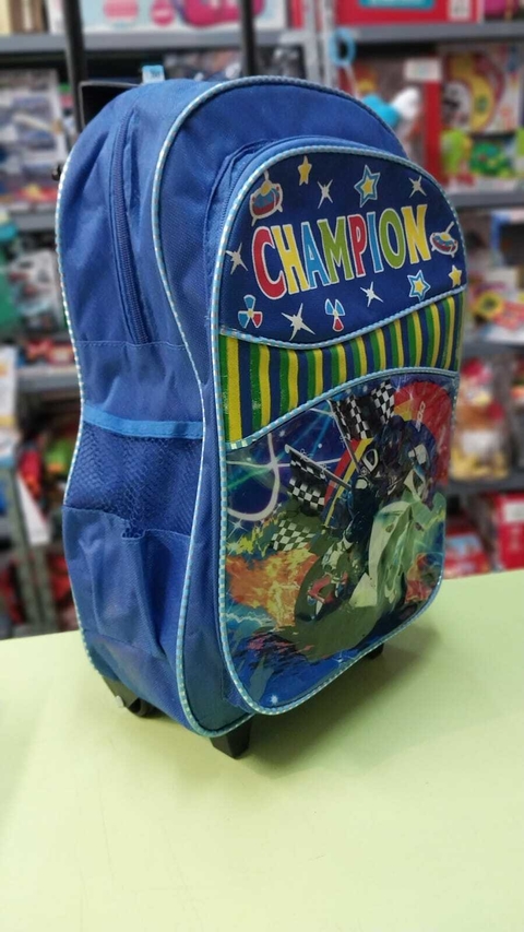 Mochila Carrito 16 Moto Champion Super Sale!