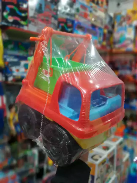 Mini Camión Volcador Sebigus – Juguete Resistente para Construir y Jugar