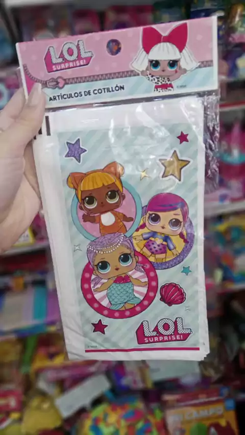 Bolsa Candy LOL x 10 unidades
