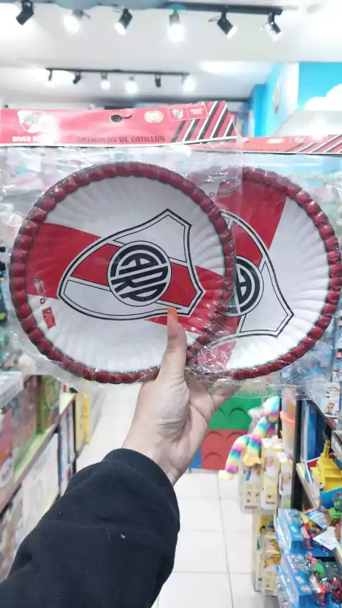 Platos River Pack 10 Unidades