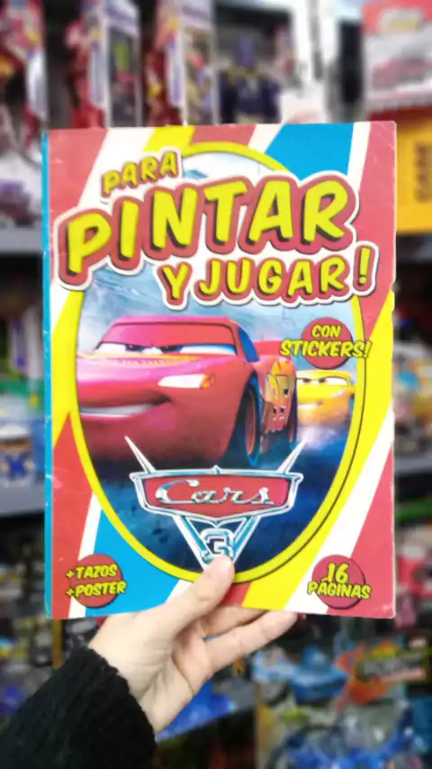 Libro para colorear Cars SUPER SALE!