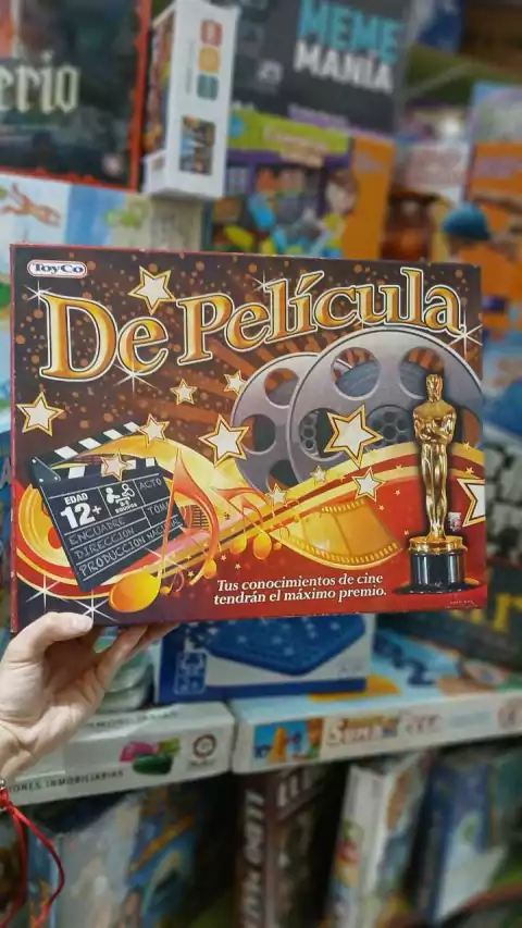 De Película Toyco | Juego de Mesa Familiar para Adivinar Películas con Mímica y Diversión