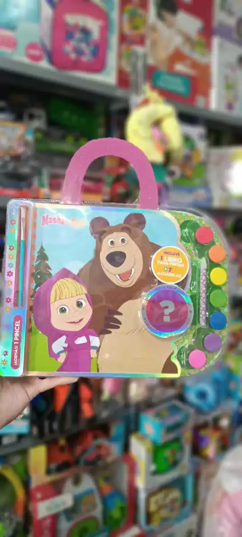 MALETIN set de arte Masha y el Oso