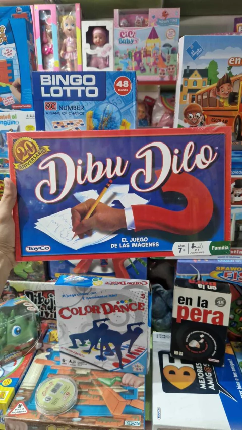 JUEGO DE MESA DIBU DILO ORIGINAL TOYCO - comprar online