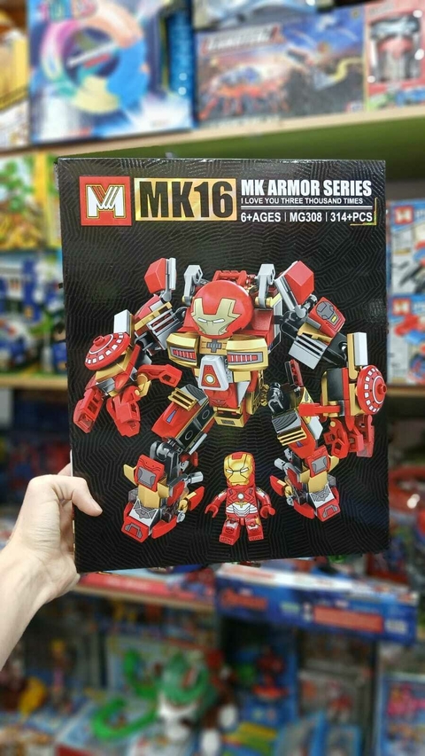 Lego IRON MAN +300 PZ Importado - comprar online