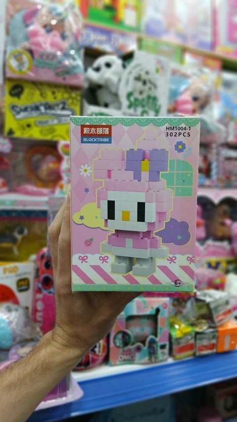 Lego Bricks KITTY KUROMI 300Pz Importados - comprar online