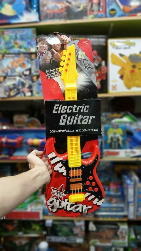 Guitarra Eléctrica Interactiva con Luces Importada | Juguete Musical para Niños - comprar online