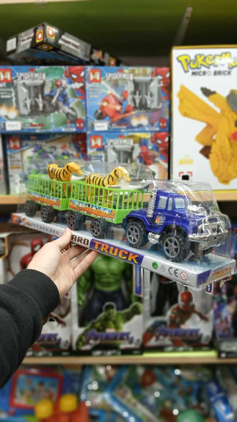 Camión Transportador de Animales 42 cm | Juguete Sebigus Didáctico - comprar online